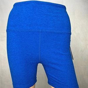 Beyond yoga Blue Biker Shorts large